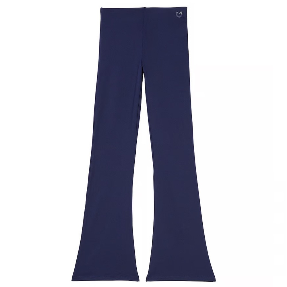 VS Pink Cozy lined high waist flare winter pants